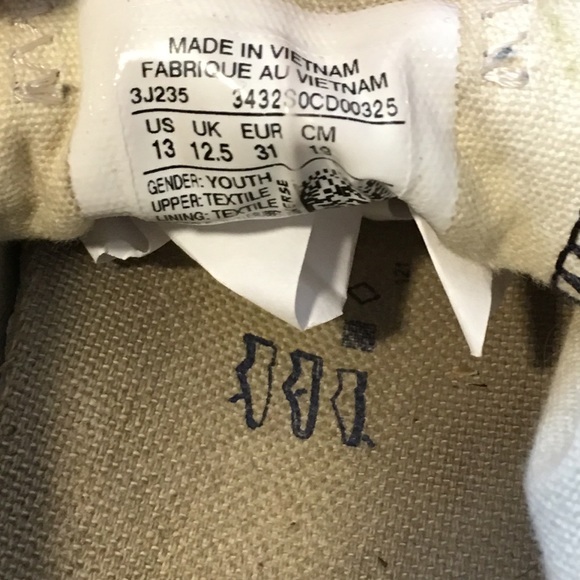 Converse All Star Children Size 13Y - Picture 7 of 8